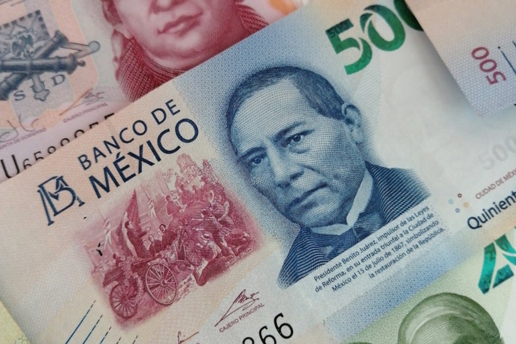 Billetes de pesos mexicanos